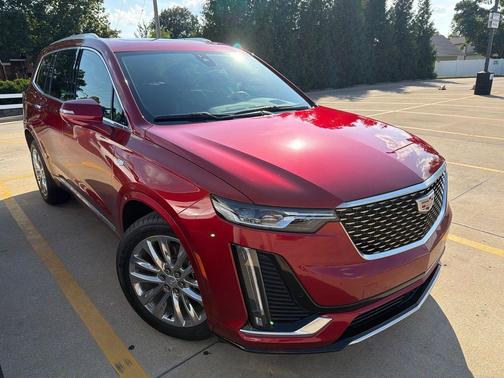 Radiant Red Tintcoat 2024 Cadillac XT6 Premium Luxury AWD