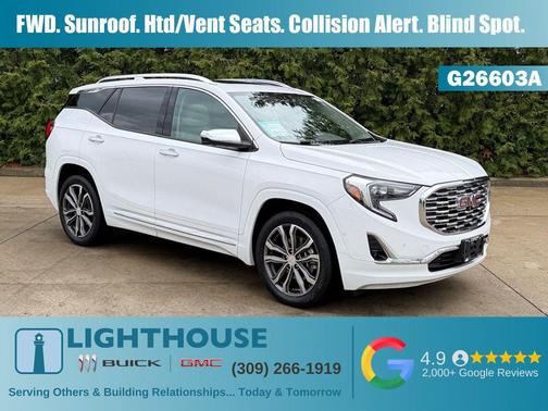 Summit White 2020 GMC Terrain Denali