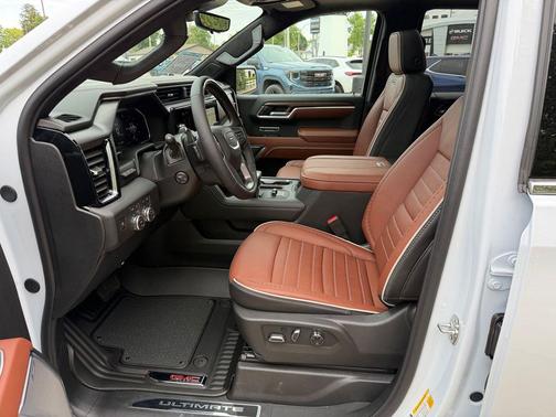 Glacier White Tricoat 2026 GMC Sierra 1500 Denali Ultimate