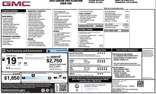 2022 GMC Canyon Elevation
