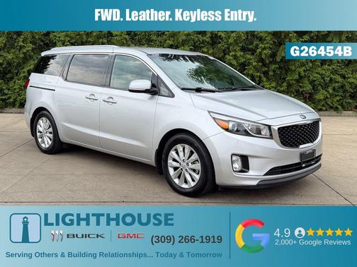 Bright Silver 2015 Kia Sedona EX