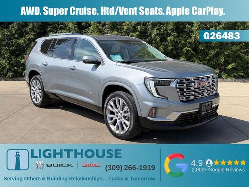 Sterling Metallic 2026 GMC Acadia Denali
