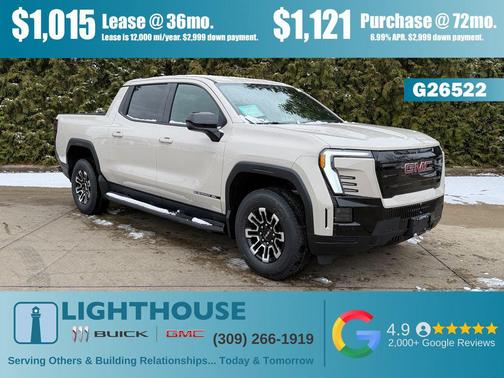 Coastal Dune 2026 GMC Sierra EV Standard Range Elevation Truck