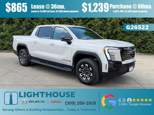 Coastal Dune 2026 GMC Sierra EV Standard Range Elevation Truck