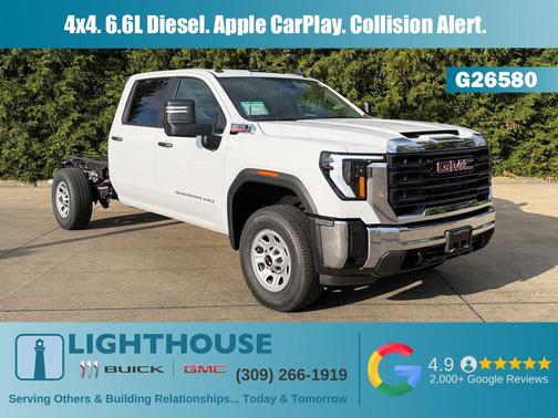 Summit White 2026 GMC Sierra 3500 Base