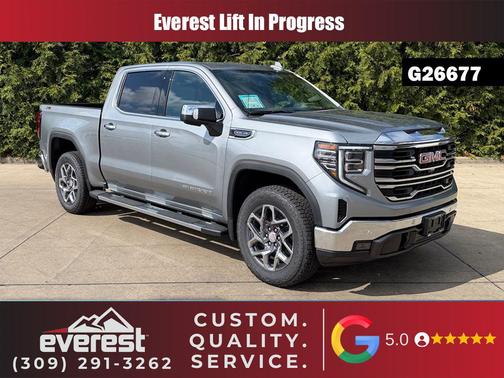Sterling Metallic 2026 GMC Sierra 1500 SLT