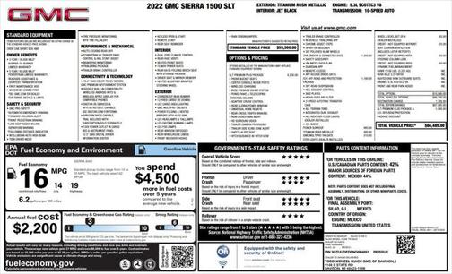 2022 GMC Sierra 1500 SLT