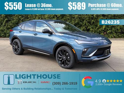 Ocean Blue Metallic 2026 Buick Envista Sport Touring FWD