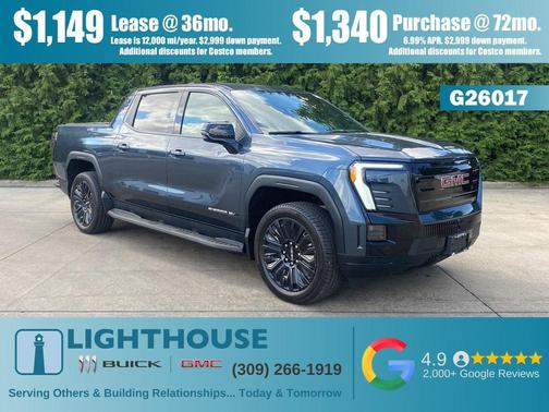 2026 GMC Sierra EV Extended Range Elevation