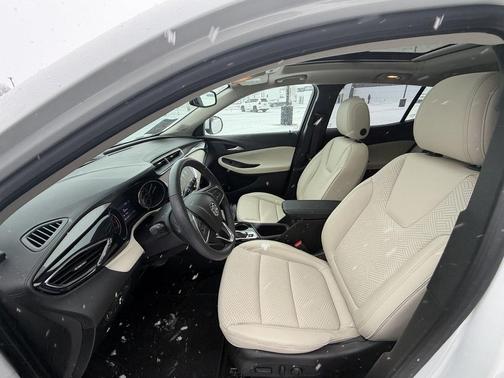 White Frost Tricoat 2023 Buick Encore GX Essence