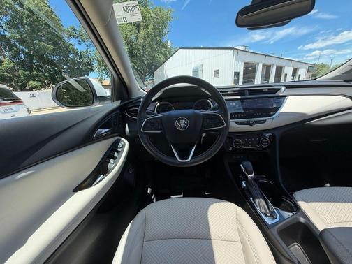 White Frost Tricoat 2023 Buick Encore GX Essence