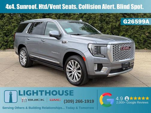 Satin Steel Metallic 2022 GMC Yukon Denali