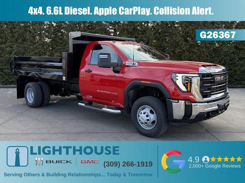 Cardinal Red 2026 GMC Sierra 3500 Base Truck