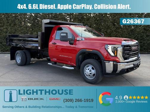 Cardinal Red 2026 GMC Sierra 3500 Base Truck