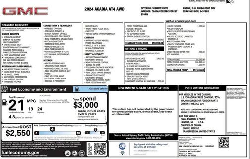 2024 GMC Acadia AWD AT4