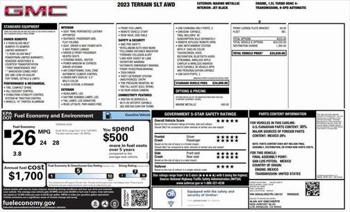 2023 GMC Terrain SLT