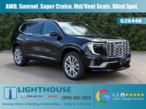 Ebony Twilight Metallic 2026 GMC Acadia Denali