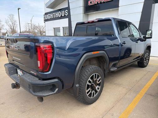 Pacific Blue Metallic 2021 GMC Sierra 2500 AT4