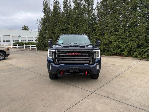 Pacific Blue Metallic 2021 GMC Sierra 2500 AT4