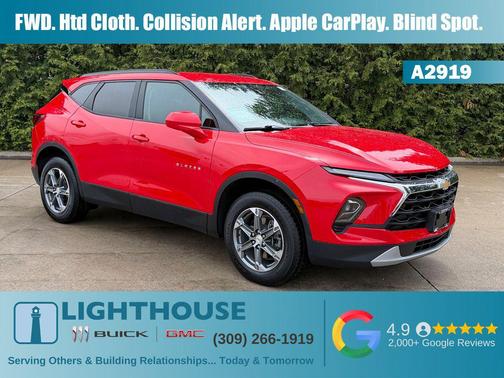 Red Hot 2024 Chevrolet Blazer 2LT