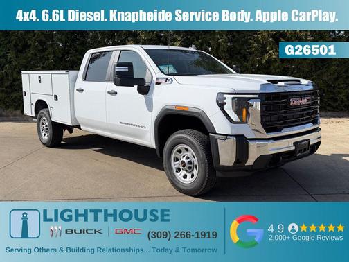 Summit White 2026 GMC Sierra 3500 Base