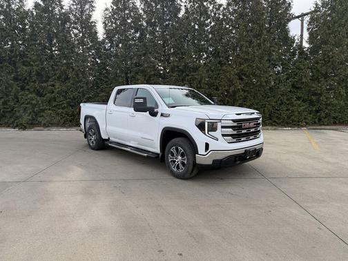 Summit White 2026 GMC Sierra 1500 SLE Truck