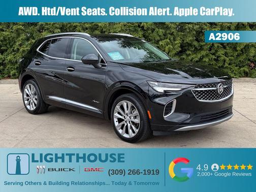 Ebony Twilight Metallic 2023 Buick Envision Avenir AWD