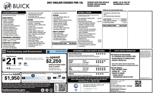 2021 Buick Enclave FWD Essence