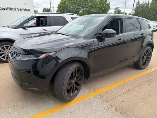 Black 2023 Land Rover Range Rover Evoque SE