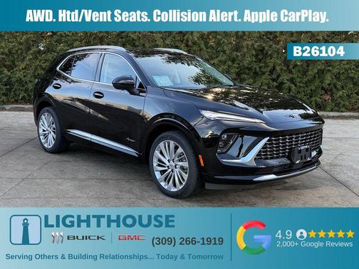 Ebony Twilight Metallic 2026 Buick Envision Avenir AWD SUV