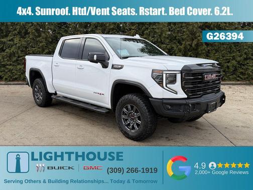 Summit White 2026 GMC Sierra 1500 AT4X Truck