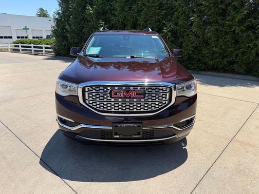 Black Cherry Metallic 2018 GMC Acadia Denali