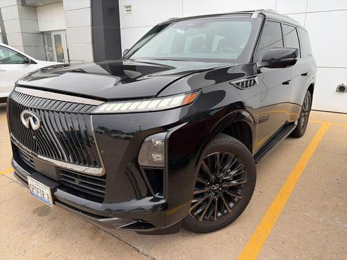 Mineral Black 2025 INFINITI QX80 AUTOGRAPH AWD