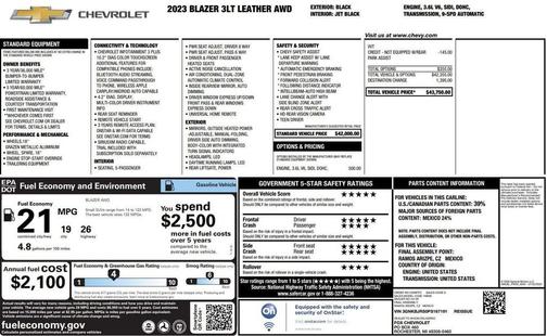 2023 Chevrolet Blazer 3LT