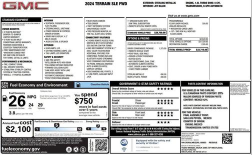 2024 GMC Terrain SLE