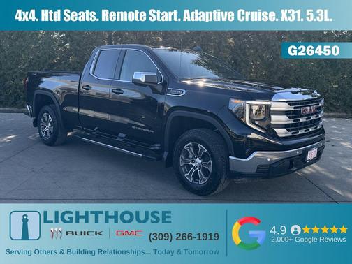 Onyx Black 2026 GMC Sierra 1500 SLE Truck