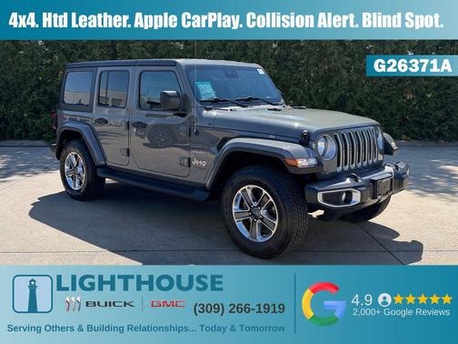 Sting-Gray Clearcoat 2020 Jeep Wrangler Unlimited Sahara SUV