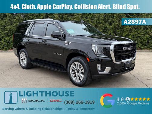 Onyx Black 2021 GMC Yukon SLE