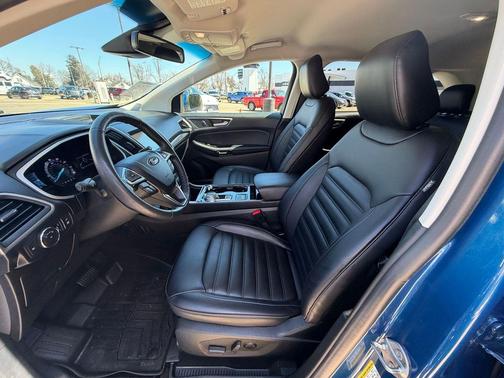 Atlas Blue Metallic 2020 Ford Edge SEL