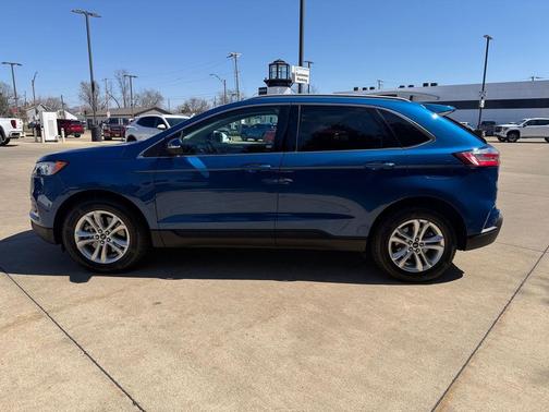 Atlas Blue Metallic 2020 Ford Edge SEL