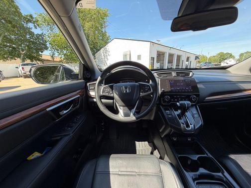 Platinum White Pearl 2022 Honda CR-V AWD EX-L