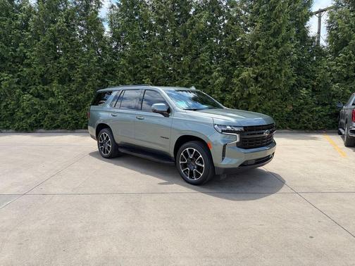 Silver Sage Metallic 2023 Chevrolet Tahoe 4WD RST