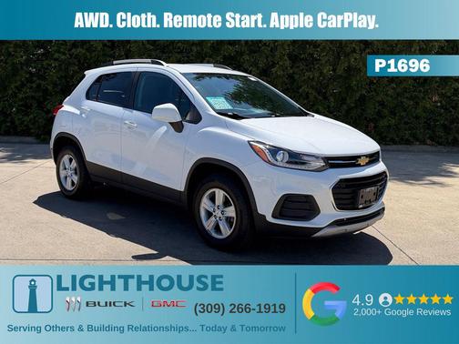 Summit White 2021 Chevrolet Trax LT