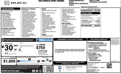 2024 Buick Envista Sport Touring FWD
