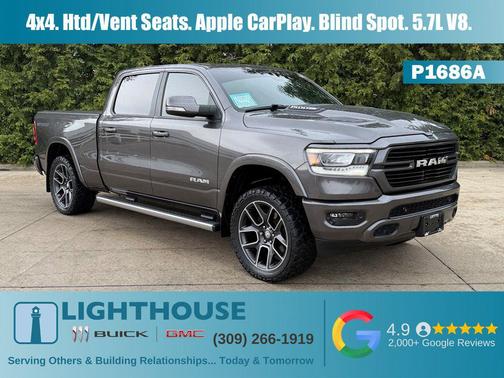 Granite Crystal Metallic Clearcoat 2020 RAM 1500 Laramie