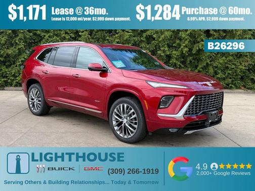 Cherry Red Tintcoat 2026 Buick Enclave Avenir FWD