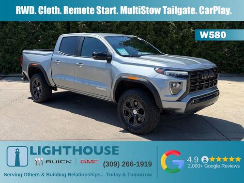 Sterling Metallic 2023 GMC Canyon Elevation