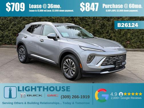 Moonstone Gray Metallic 2026 Buick Envision Preferred AWD