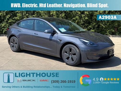 Gray 2023 Tesla Model 3 Standard Range