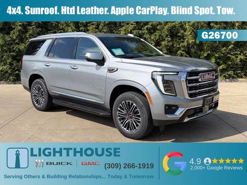 Sterling Metallic 2026 GMC Yukon 4WD Elevation